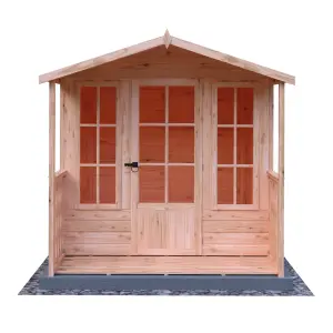 Shire Chatsworth 7x8ft Summerhouse Single Door 12mm T&G