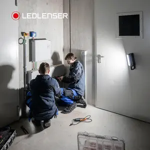 Ledlenser AF8R Rechargeable 4000lm LED Cordless Area Work Light Floodlight, IP67, Tripod Mounting, Up To 14H Battery, USB-C