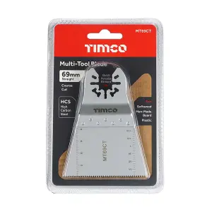 TIMCO Multi-Tool Coarse Cut Blade For Wood Carbon Steel - 69mm