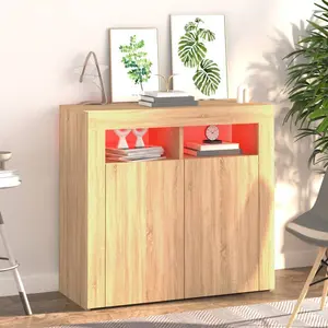 Kelli 80cm Sideboard Sonoma Oak