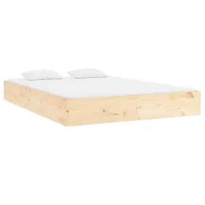 Berkfield Bed Frame Solid Wood 180x200 cm Super King Size