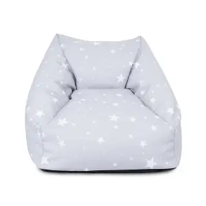 rucomfy Printed Indoor Stars Kids Snuggle Chair Beanbag