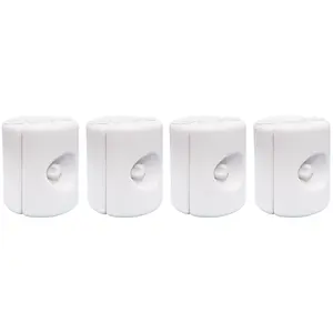 Set of 4 Plastic Gazebo Leg Weights - Add Strength & Stability to Gazebos, Marquees, Party Tents, Market Stalls - Each H25 x W21cm