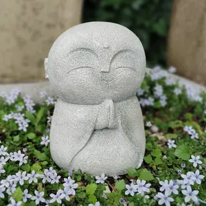 Cathe Faux Stone Garden Statue 15cm H x 10cm W x 9cm D