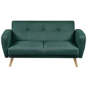 2 Seater Sofa FLORLI Dark Green