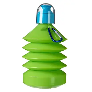 Interiors by Premier Compact Collapsible Water Bottle, Vibrant Collapsible Drink Bottle, Durable Foldable Flexible Water Bottle