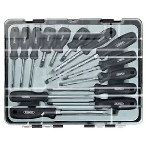 Draper Hard Grip Screwdriver Set (14 Piece) 13587