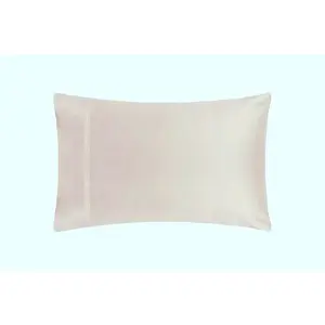 Cotton Solid Colour Duvet Cover Set with Pillowcases Powder Pink / Super King Duvet Cover + 2 Standard Pillowcases