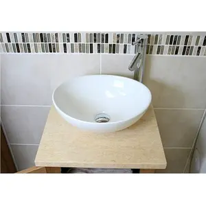 Cozart 500mm Single Bathroom Vanity with Basin Cream Marble