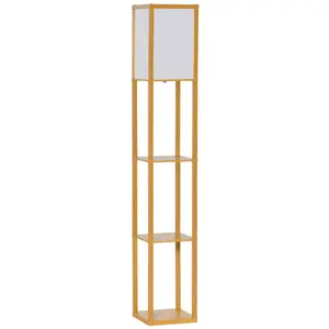 Retweet 160cm Column Floor Lamp Natural