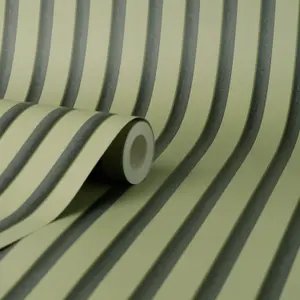 Acoustic Panel Olive Wallpaper