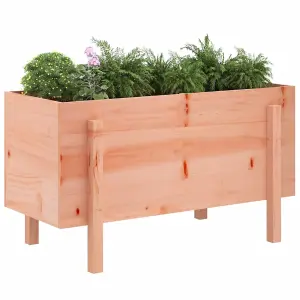 Berkfield Garden Raised Bed 101x50x57 cm Solid Wood Douglas