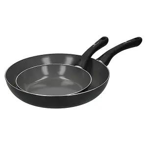 MasterClass Recycled Non-Stick Frying Pan 20cm & 28cm