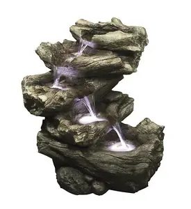 Aqua Creations 4 Fall Driftwood Mains Plugin Powered Water Feature