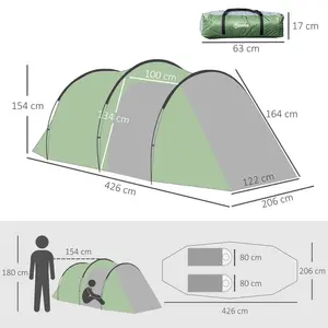 Lacey-Anne 3 Person Tent