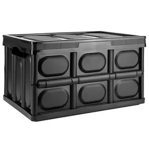 TekBox Regular Folding Storage Box - Black