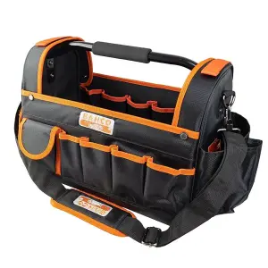 Bahco 3100TB Open Top Tool 16" Tote Bag Toolbag Waterproof Base Soft Storage