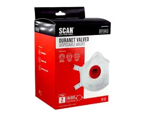 Scan 2ECT33 Moulded Valved Masks with Mesh Pack Of 2 SCAPPEP3VDUR