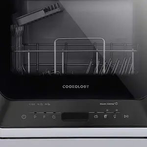 Cookology 2 Place Setting Table Top Dishwasher in Compact Mini Size - CMDW2BK Black