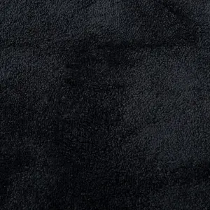 Rug OVIEDO Short Pile Black 140x200 cm