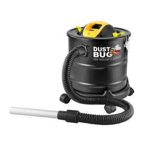 Ash Vacuum Cleaner 20L Wolf 1000w Bagless Dust Collector for Fireplaces & Log Burners