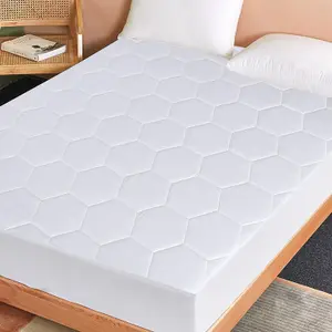 Premium Quilted Mattress Protector Extra Deep Fitted Bed Cover In All Sizes