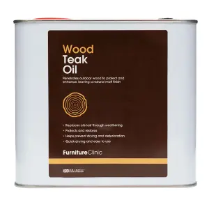 Furniture Clinic Teak Oil, 2.5L