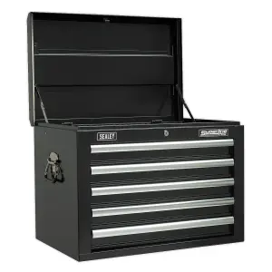 Sealey Tool Chest 14-Drawer Ball Bearing Slide Black 446 Pcs Tool Kit TBTPCOMBO2