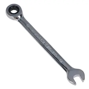 10mm Metric Combination Ratchet Ratcheting Spanner Wrench Bi-Hex 12 Sided