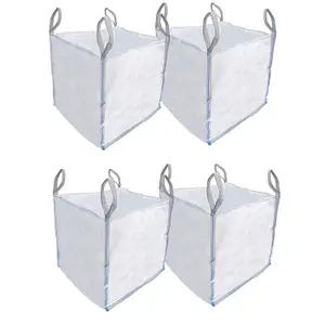 20 x FIBC Jumbo Ton Bag Heavy Duty Builders Sacks 85x85x85cm Industrial Woven Material Skip Replacement Bags