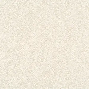 Galerie Earth Collection Cream Textured Leaves Sheen Wallpaper Roll