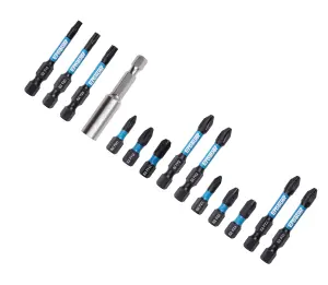 Erbauer Mixed Screwdriver bits (L)88mm, 14 pieces