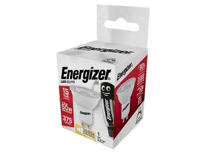 Energizer S8826 LED GU10 36 Dimmable Bulb, Warm White 375 lm 4.6W ENGS8826