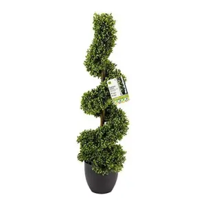 Artificial Topiary Twirl Obelisk Tree Garden Outdoors Patio