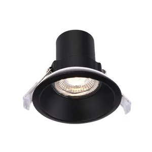 Luminosa Shieldeco CCT Recessed Downlight Matt Black Paint IP65