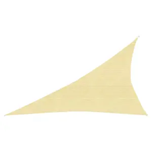 Berkfield Sunshade Sail 160 g/m2 Beige 3x4x5 m HDPE