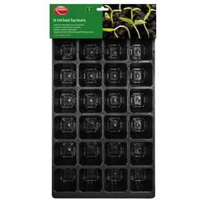 Ambador 40 Cell Seed Tray Inserts (Pack of 5) Black (One Size)