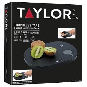 Taylor Pro Touchless Tare 5.5kg Digital Dual Kitchen Scale