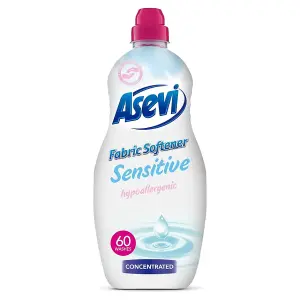 Asevi Fabric Softener Laundry Conditioner Concentrated Sensitive 60W 1380ML