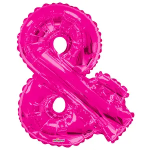 Kaleidoscope 34 Inch Foil Letter Blue Balloon Pink (H)