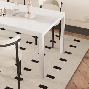 FlexiSpot Extendable Dining Table White