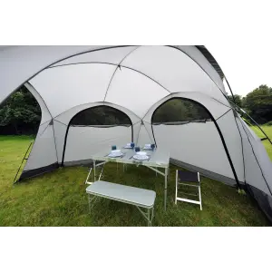 Eurohike Waterproof Dome Event Shelter 3.5m x 3.5m, Camping Accessories