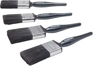 ProDec Trade Pro Mixed Bristle 4 Brush Set - 2 x 1.5" and 2 x 2"