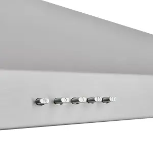 Cooke & Lewis CLCHS100 Stainless steel Chimney Cooker hood (W)100cm - Inox