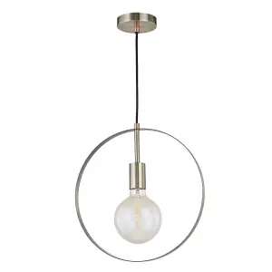 First Choice Lighting Hailey Brushed Gold Ceiling Light