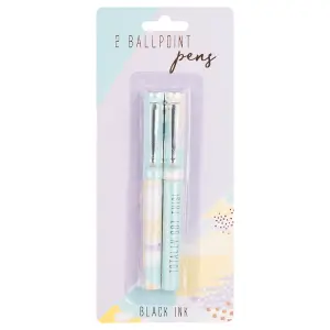 Totally Got This Ballpoint Pen (Pack of 2) Rose Gold/Blue (One Size)