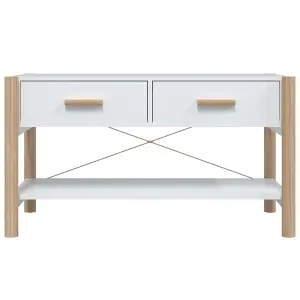 Berkfield TV Cabinet White 82x38x45 cm Engineered Wood