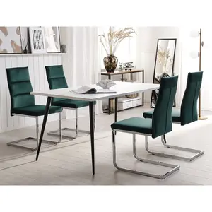 Bruno Upholstered Dining Chair Green