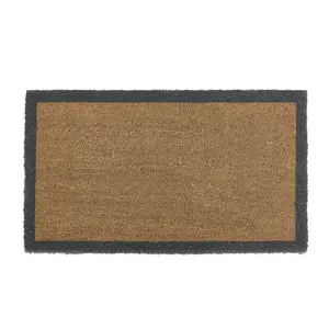 Border Coir Runner Doormat Rectangle 90 x 60cm