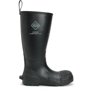 Muck Boots Mudder Tall Safety Wellington S5 Black